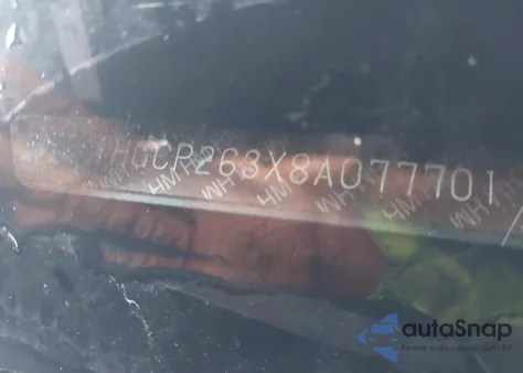 2008 Honda Accord 2.4 Lx из США, поврежденный, VIN 1HGCP263X8A077701